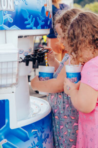kids snow cones birthday party rentals