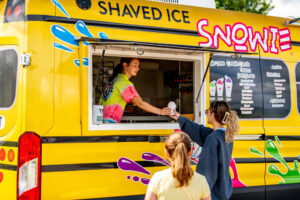 shaved ice snowie events Mundelein Vernon Hills IL